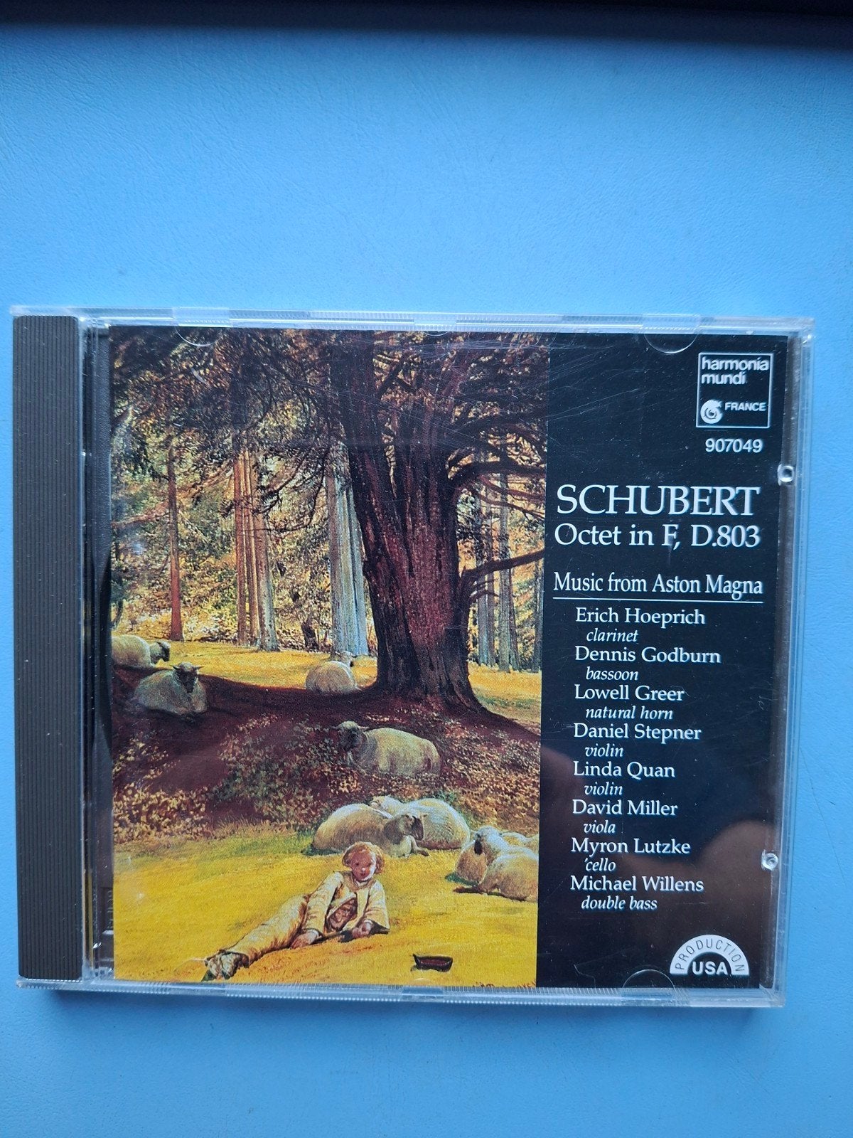 Schubert: Octet in F, D.803 - Harmonia Mundi CD, Kamermuziek, Schubert, Ophalen of Verzenden, Zo goed als nieuw