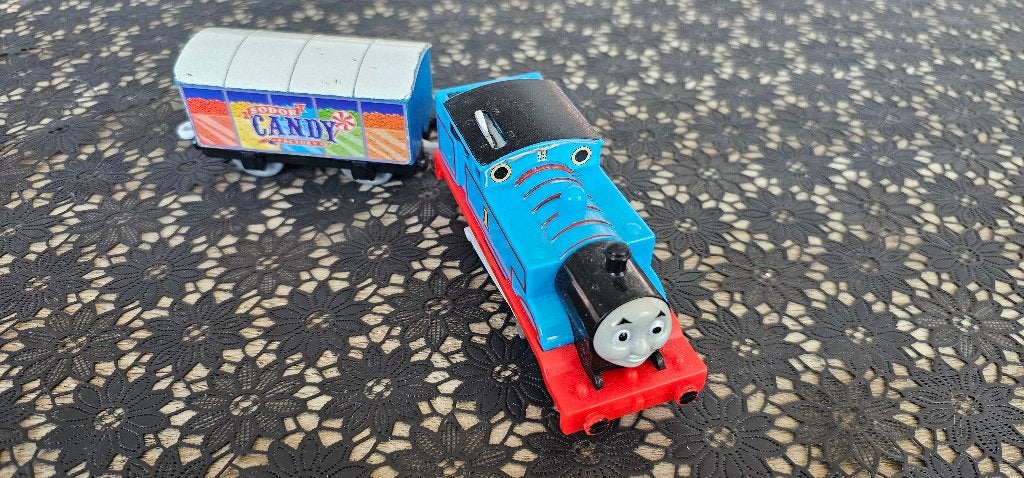 Thomas de trein trackmaster thomas candy, Ophalen of Verzenden, Zo goed als nieuw