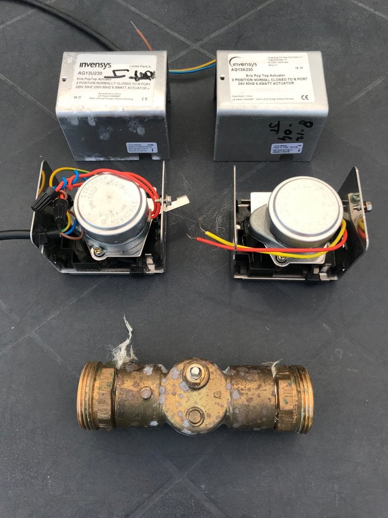 2 Stuk Erie Pop Top Actuator 24 en 230 Volt, Verzenden, Nieuw, Minder dan 60 cm, Minder dan 30 cm