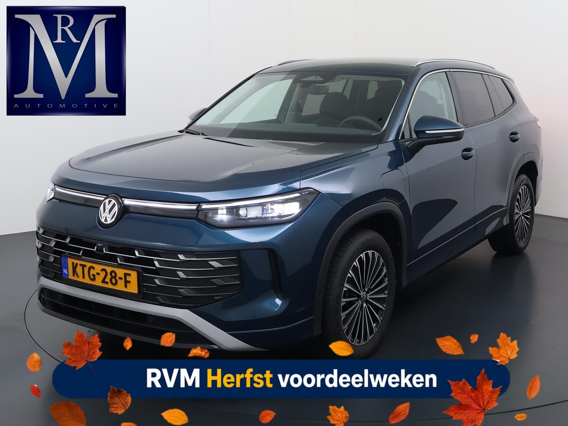 Volkswagen Tayron 1.5 eHybrid Elegance VAN:44.900,- VOOR:41., Auto's, Stof, Euro 6, 4 cilinders, 26 kWh