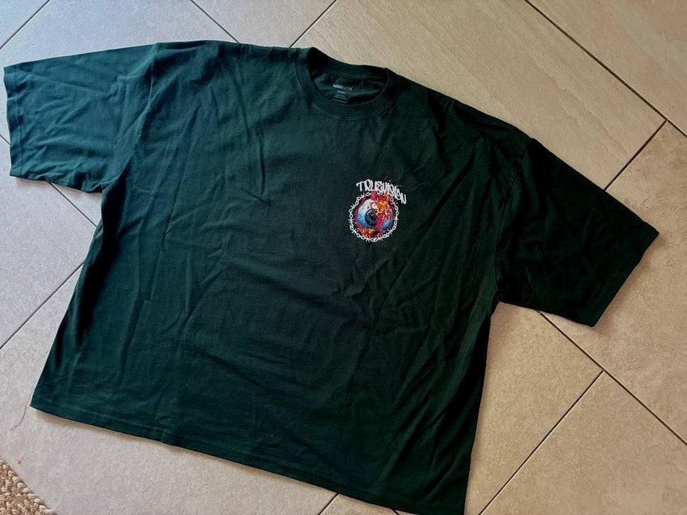 Nieuw Groen T-shirt met 'Truevision' print - Maat 3XL, Ophalen of Verzenden, Nieuw, Overige maten, Groen