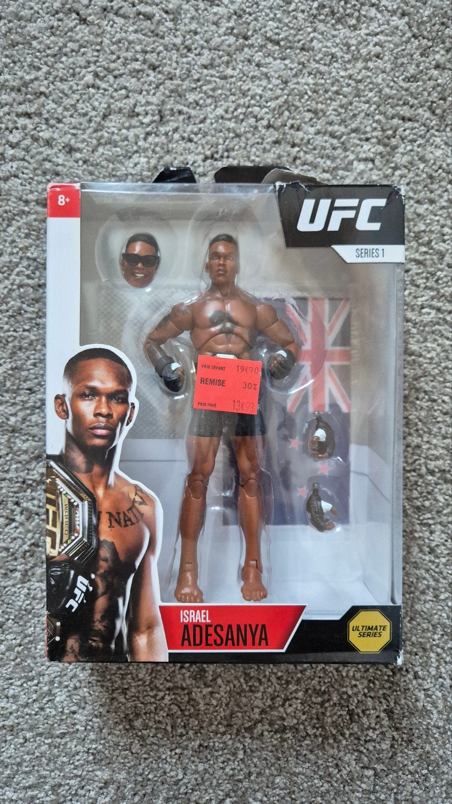 UFC Ultimate Series 1 Israel Adesanya, Verzamelen, Verzenden, Nieuw