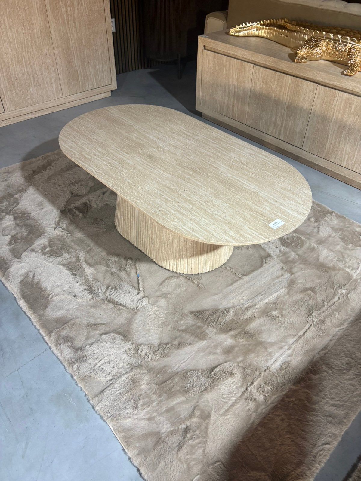 Japandi style salontafel 130/70 cm nieuw tafel tafels, Ophalen, Nieuw