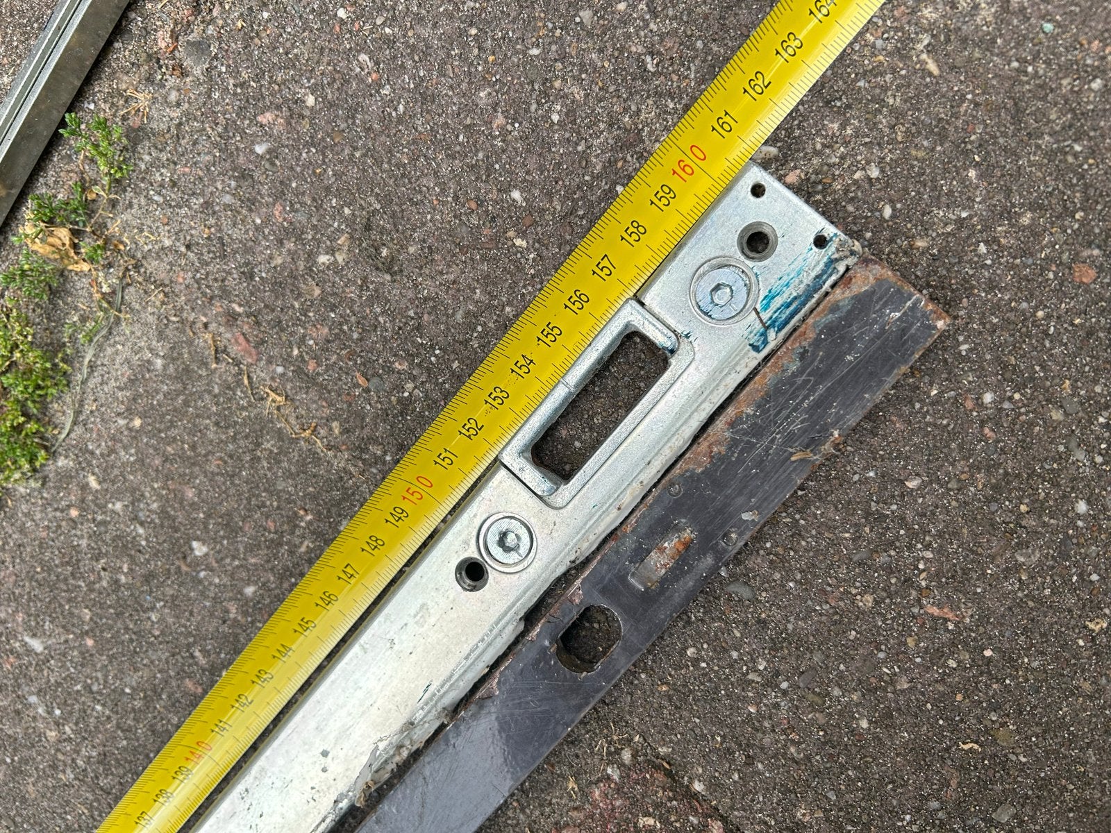 Meerpuntsslot, Doe-het-zelf en Verbouw, Deuren en Horren, Ophalen, Gebruikt, Buitendeur, Metaal