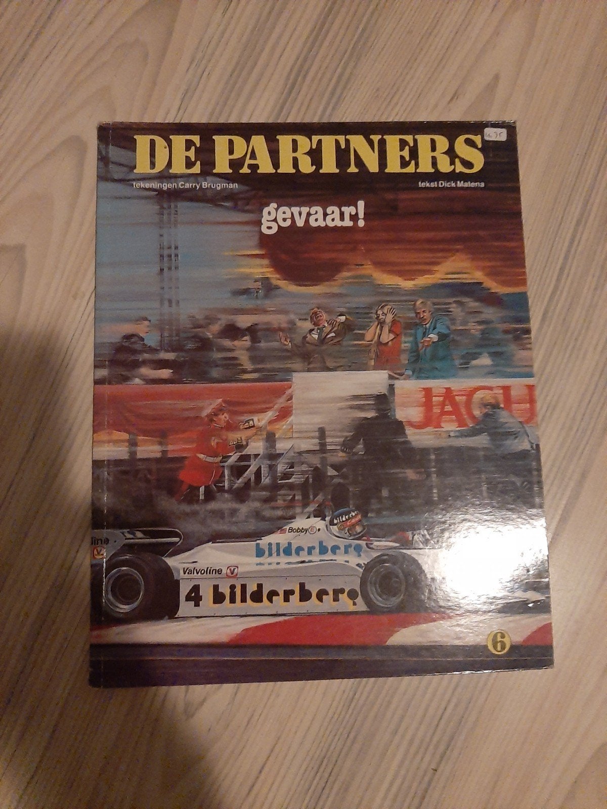 De Partners - Gevaar! (Eppo reeks), Eén stripboek, Ophalen of Verzenden, Gelezen, Carry Brugman, Dick Matena
