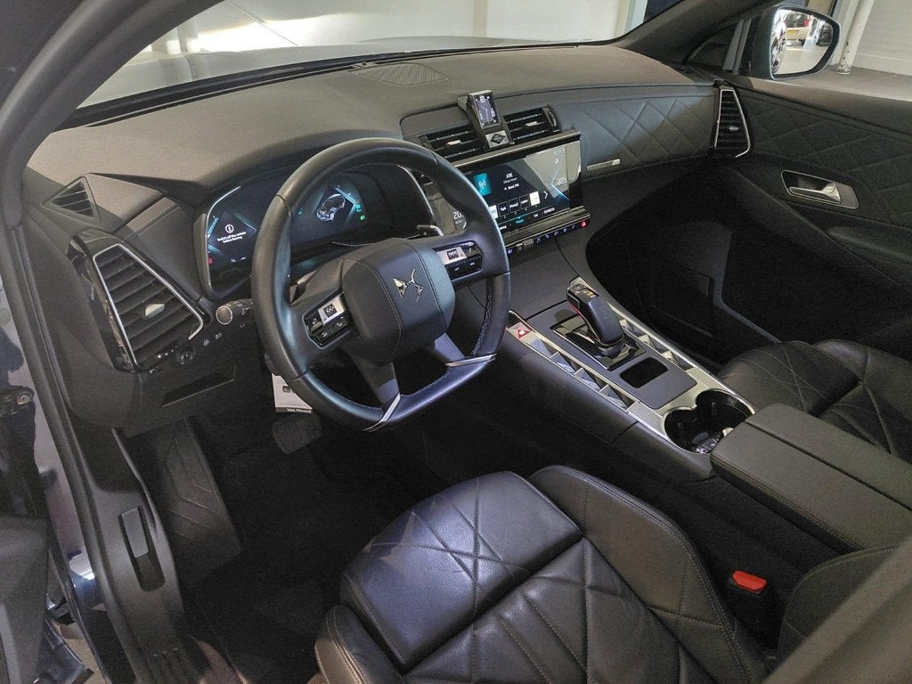 DS 7 Crossback E-Tense Rivoli 225PK | PHEV | SCHUIF-/KANTELD, Auto's, 12 maanden, 4 cilinders, Blauw, Automatische klimaatregeling