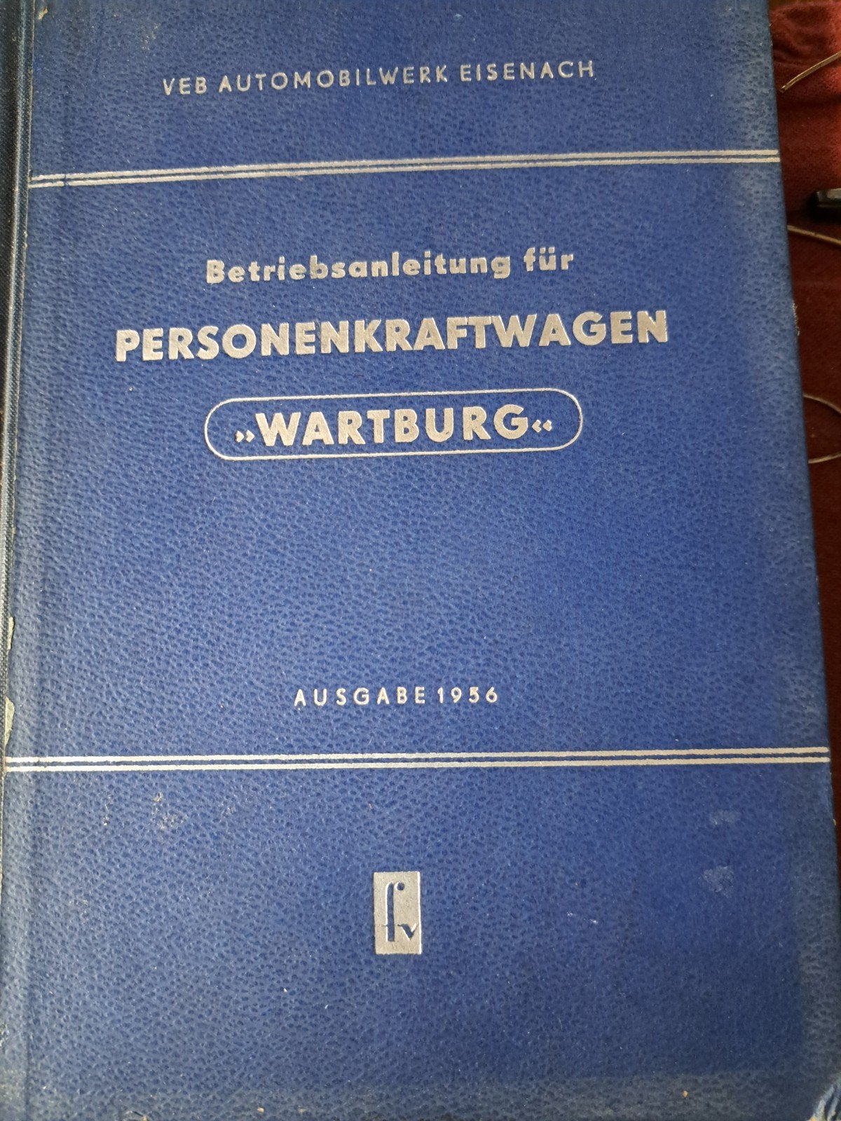 WARTBURG 1956., Ophalen of Verzenden, Gelezen, Overige merken
