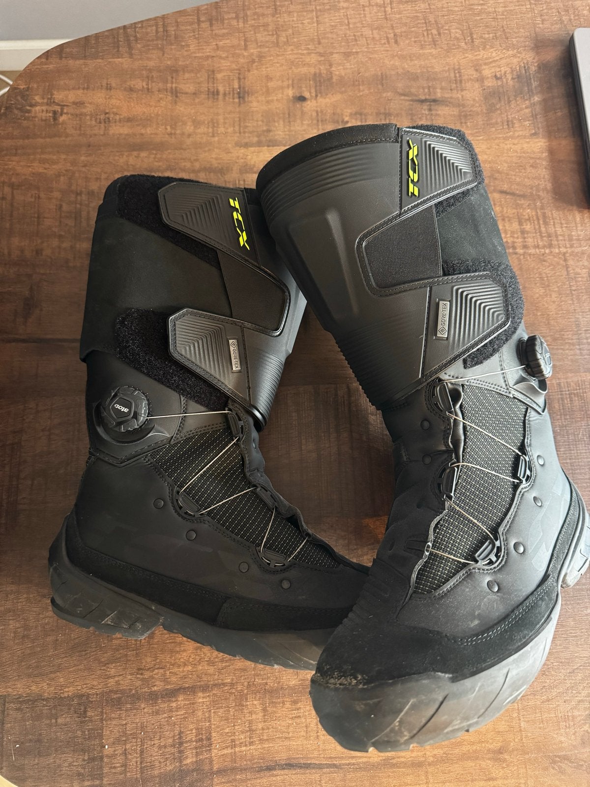 TCX Motorlaarzen - Zo goed als nieuw, Zwart, Boots, Ophalen of Verzenden, Zo goed als nieuw