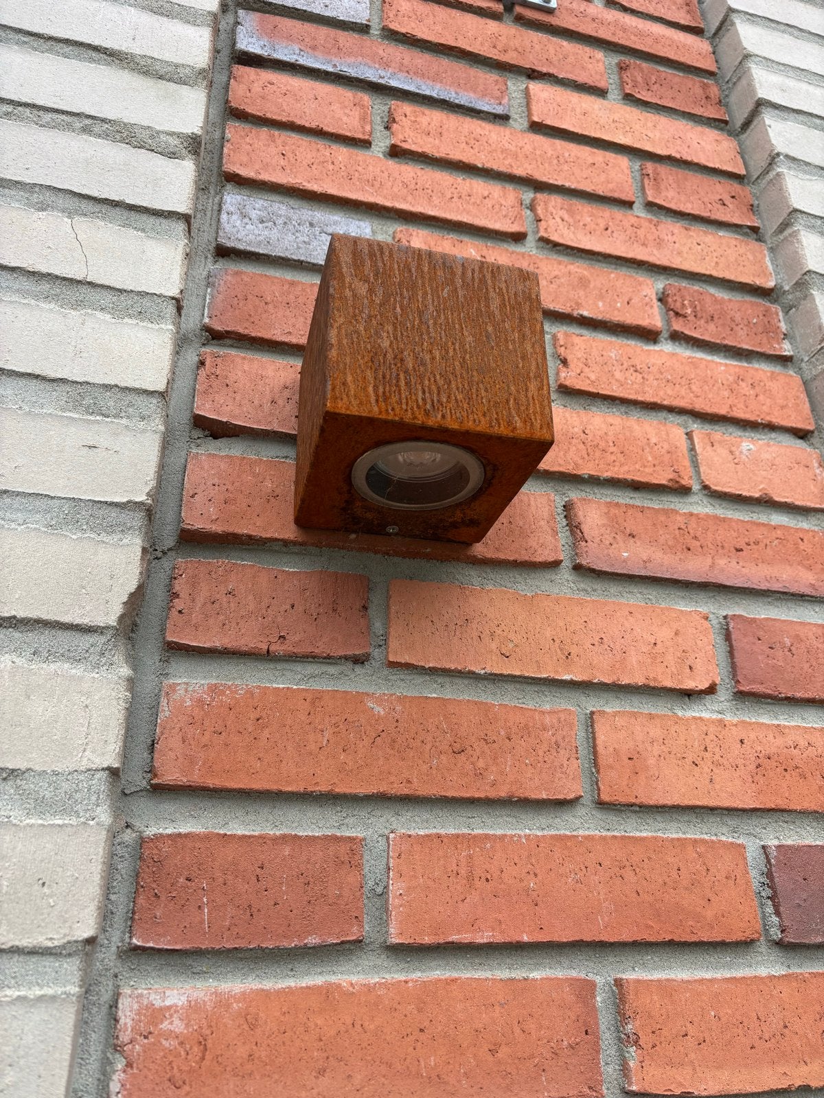 KS Verlichting Big Levi Muurlamp Corten, Metaal, Overige merken, Nieuw, Ophalen of Verzenden