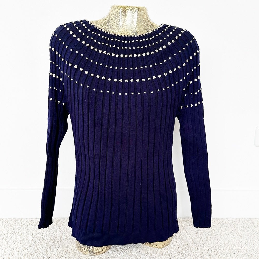Schitterend Leo & Ugo Truitje - 97 (Maat 54/XL) € 65,-, Leo & Ugo, Blauw, Maat 46/48 (XL) of groter, Ophalen of Verzenden