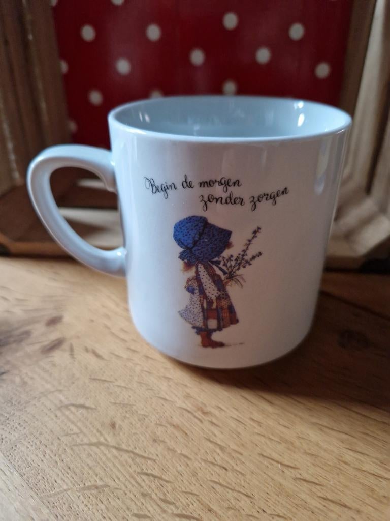 GENUMMERDE HOLLY HOBBIE BEKER, Verzamelen, Retro, Ophalen of Verzenden, Huis en Inrichting