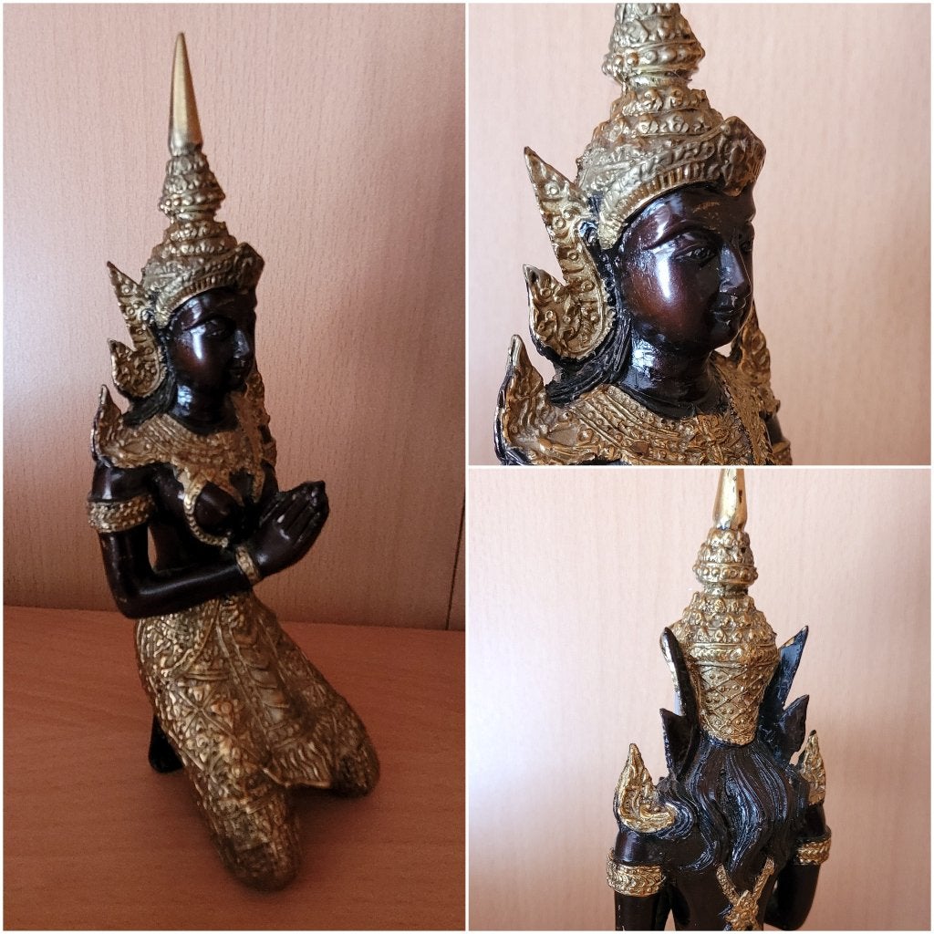 tempelwachter - Bronzen beeld - Thailand, Antiek en Kunst, Verzenden