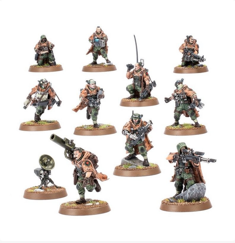 Warhammer 40K Kill Team Astra Militarum Spectre Squad, Hobby en Vrije tijd, Wargaming, Ophalen of Verzenden, Nieuw, Warhammer 40000