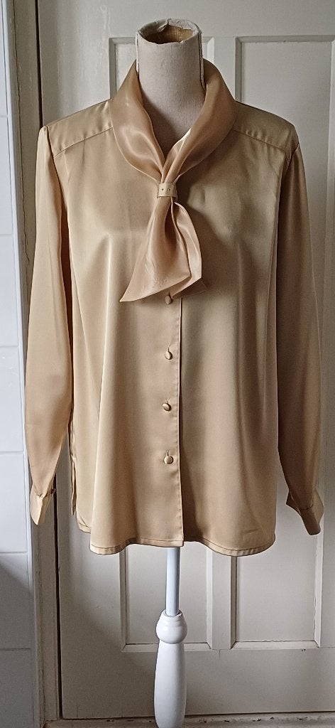 Mooie goudkleurige blouse van SOMMERMANN     mt. 44, Maat 42/44 (L), Zo goed als nieuw, Goud, Verzenden