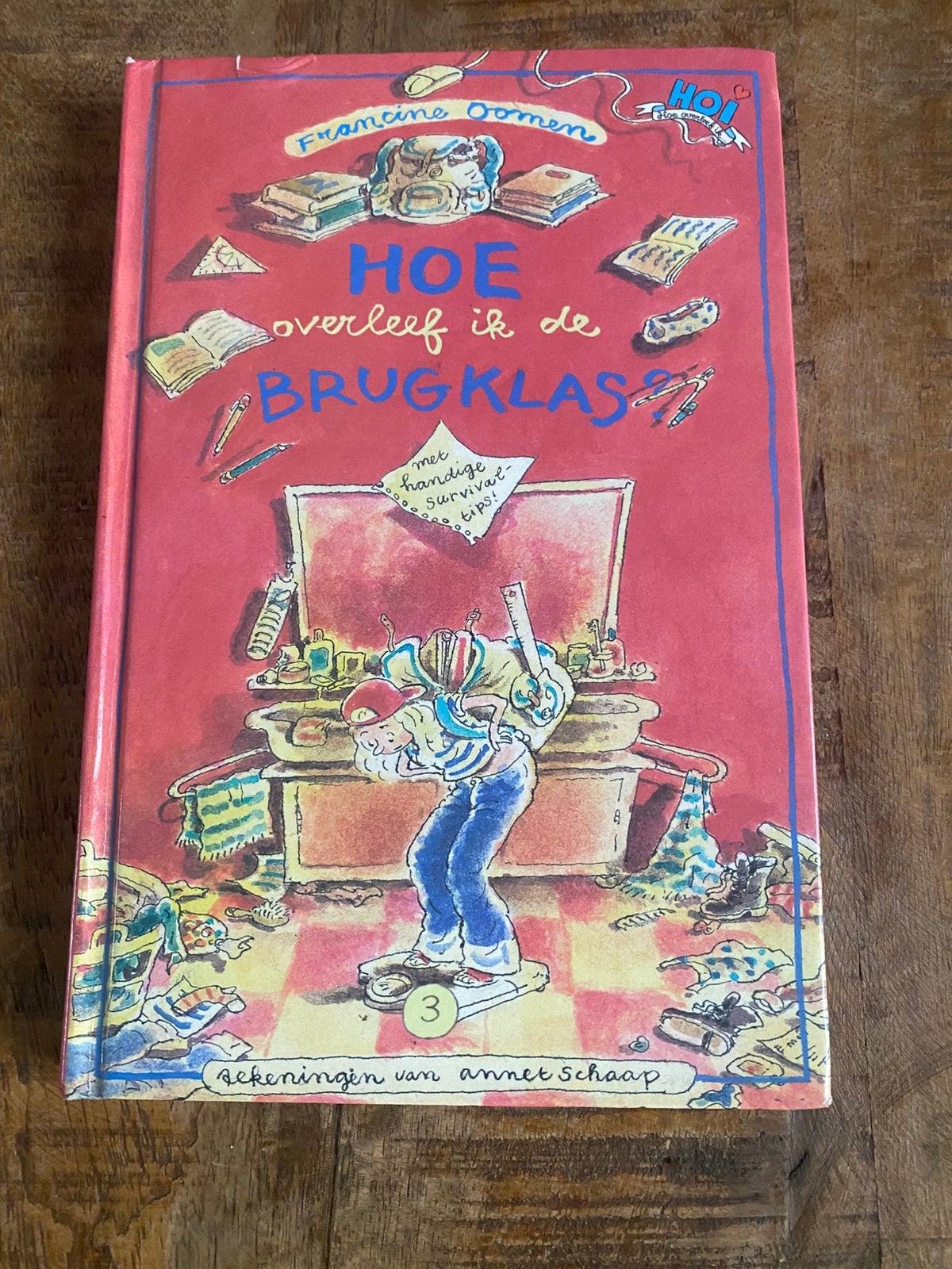 Hoe overleef ik de brugklas boek, Boeken, Fictie algemeen, Francine Oomen, Ophalen of Verzenden, Zo goed als nieuw