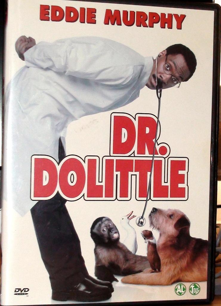3 dvd dr dolittle 1,2 en 3, Alle leeftijden, Ophalen of Verzenden, Zo goed als nieuw, Overige genres