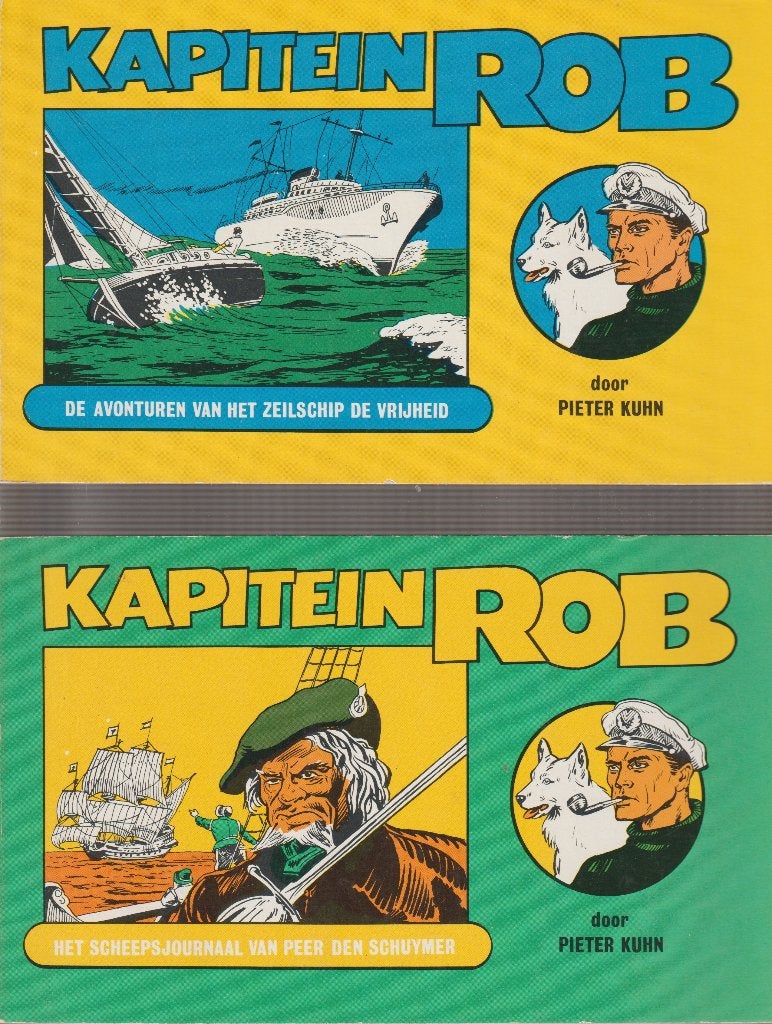 Kapitein Rob 1 t/m 6, Complete serie of reeks, Ophalen of Verzenden, Gelezen