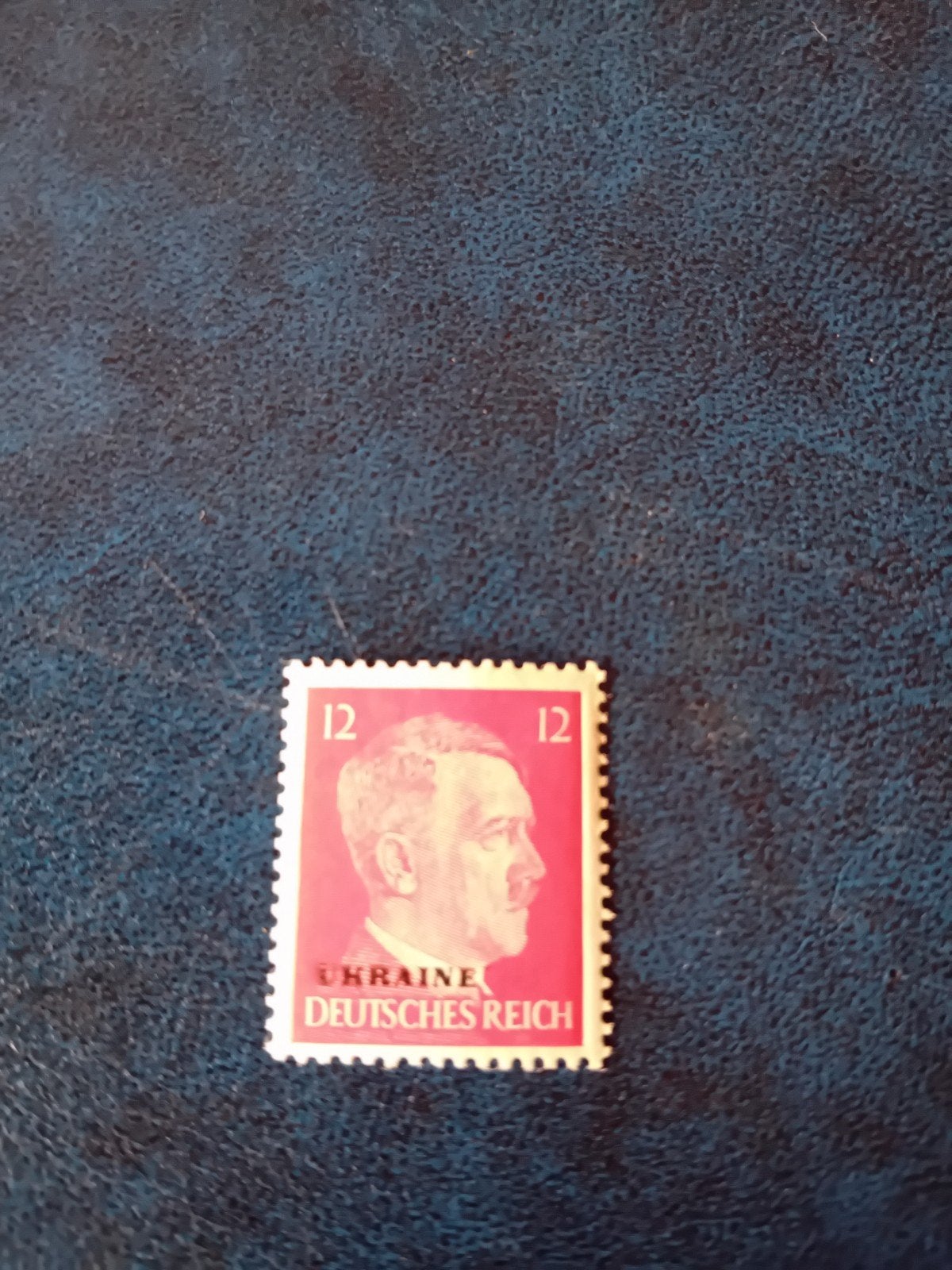 Zeldzame postzegel Adolf Hitler Oekraïne Duitsland, Ophalen of Verzenden