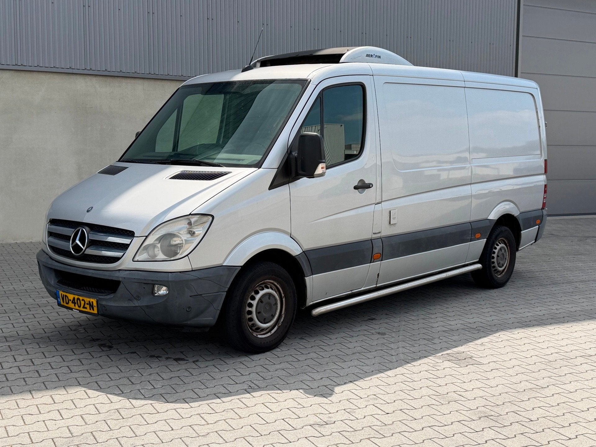 Mercedes-Benz Sprinter 413 2.2 CDI 366 HD DC L2H1 KOELWAGEN+, Auto's, Automaat, Euro 5, Gebruikt, Zwart