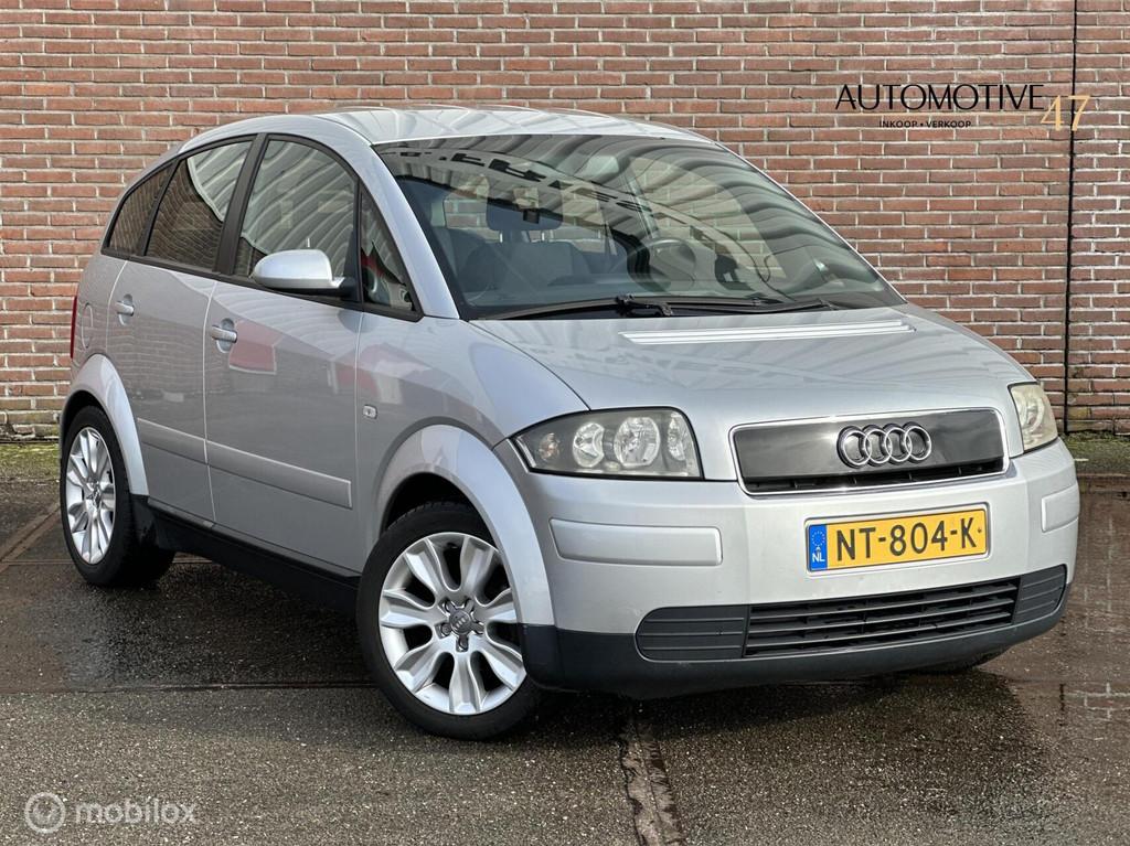 Audi A2 1.4, Auto's, Audi, Voorwielaandrijving, Stoelverwarming, Stof, Gebruikt