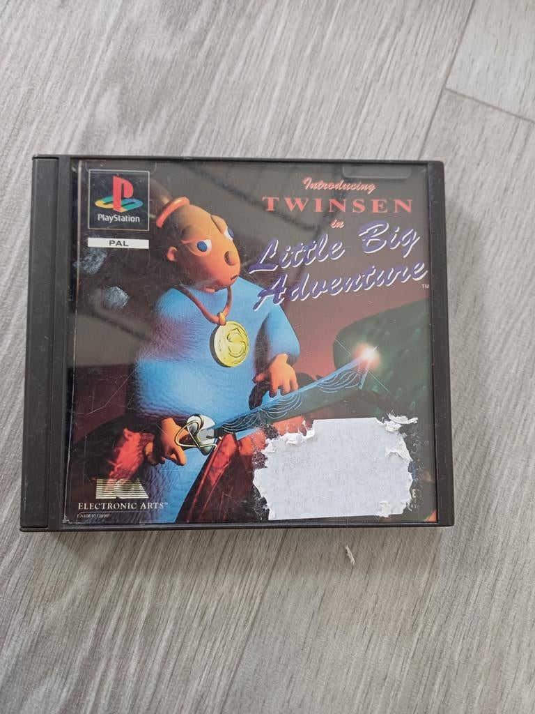 Little big adventure LBA1 playstation, Spelcomputers en Games, Avontuur en Actie, 1 speler, Ophalen of Verzenden, Zo goed als nieuw