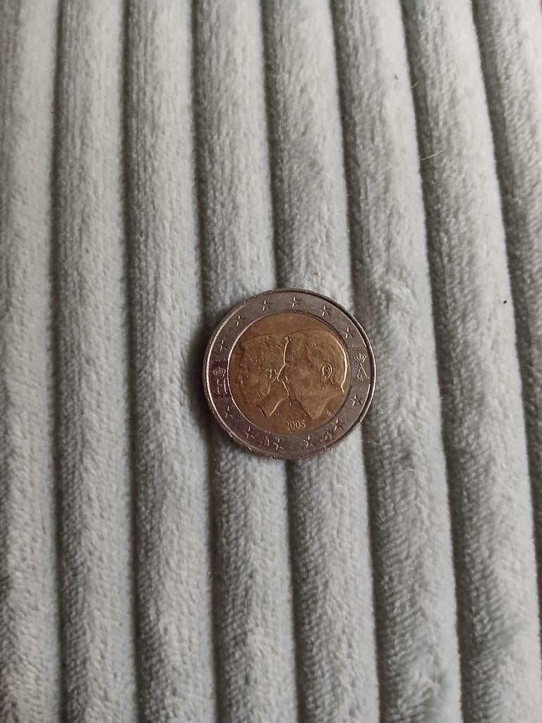 2 Euro munt België 2005 - Albert II en Paola, Postzegels en Munten, Munten | Europa | Euromunten, Ophalen of Verzenden, België