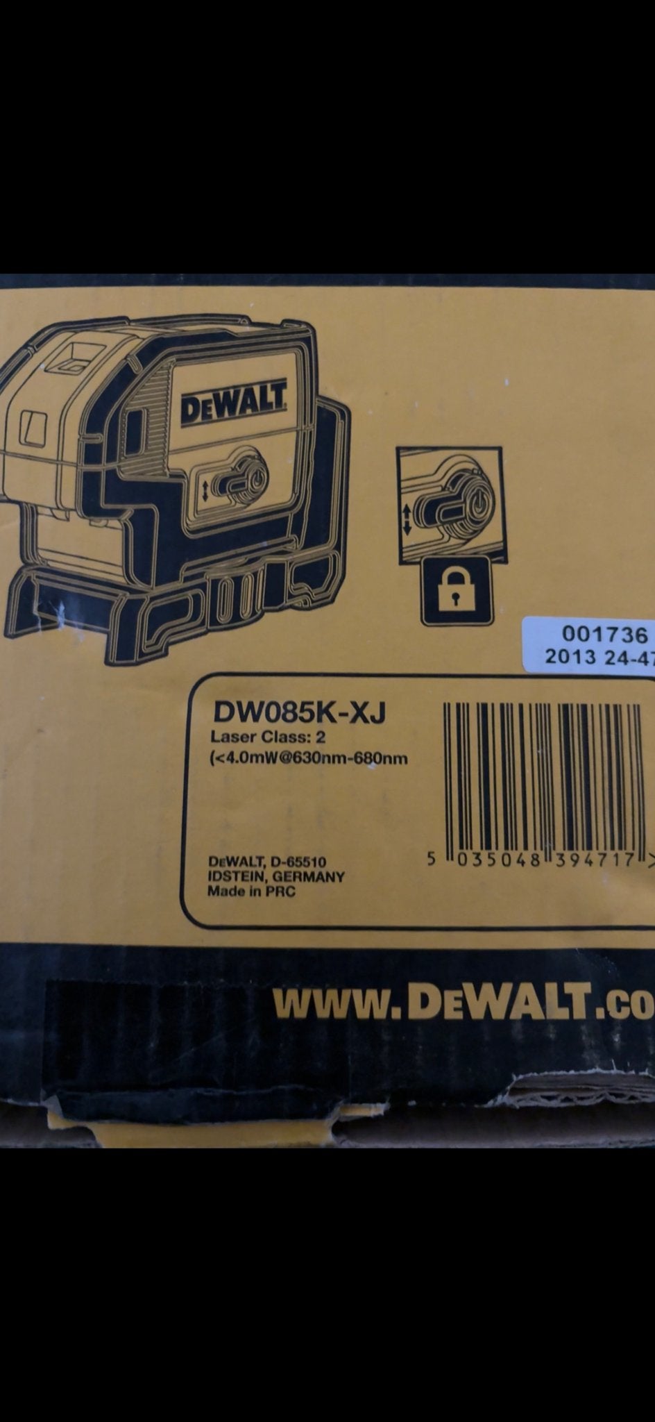 DeWalt DW085K-XJ Laser Klasse 2, Ophalen of Verzenden, Nieuw