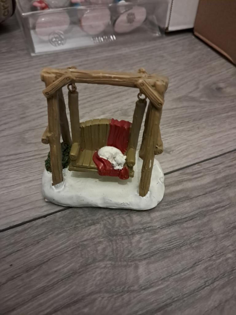 Lemax rustic log swing, Diversen, Kerst, Ophalen