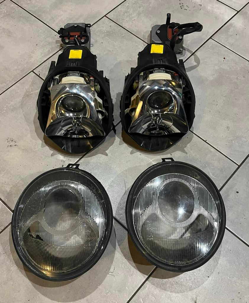 2x bosch litronic / xenon koplampen origineel porsche 993, Auto-onderdelen, Verlichting, Ophalen of Verzenden, Nieuw, Porsche