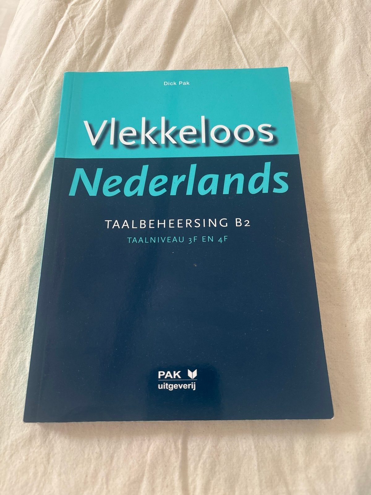 Vlekkeloos Nederlands Taalbeheersing B2 - Dick Pak, Ophalen of Verzenden, Zo goed als nieuw, Non-fictie