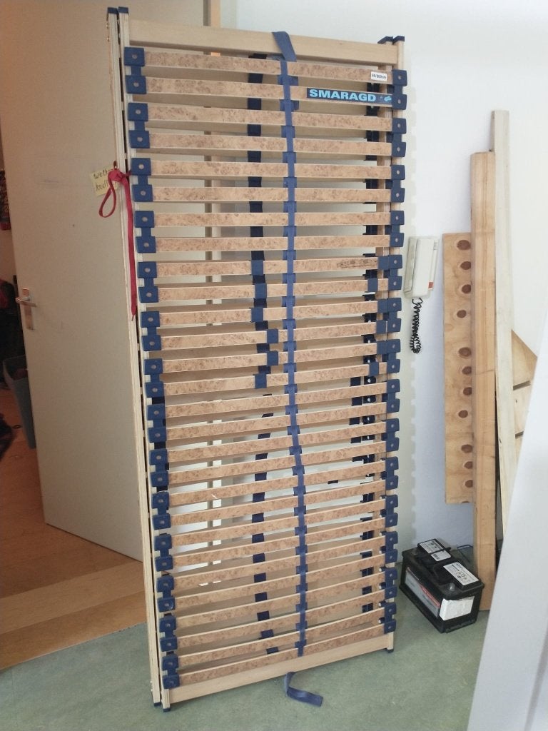 2x bedbodem 80x200cm, Ophalen, Eenpersoons, Zo goed als nieuw, 80 cm