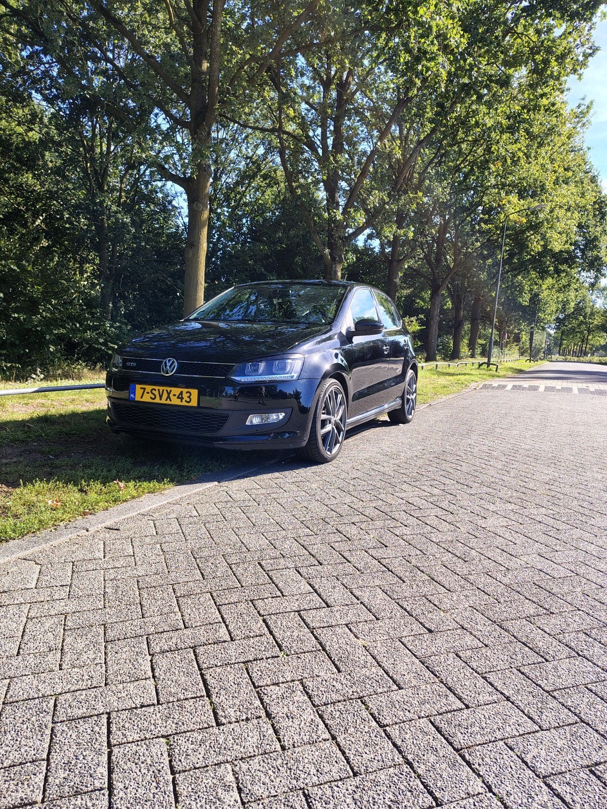 Volkswagen Polo 1.2 TDI 105 pk 2013 Zwart Zeer zuinig, Voorwielaandrijving, Stof, 1199 cc, 96 €/maand