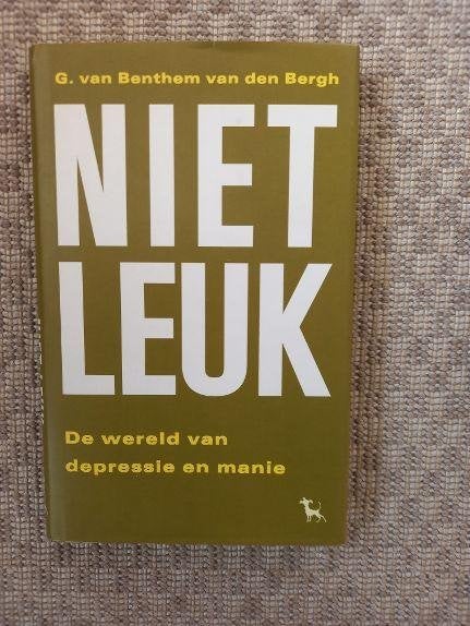 G. Benthem van den Bergh -Niet leuk, Boeken, Ophalen of Verzenden, Nieuw, Overige onderwerpen, Achtergrond en Informatie