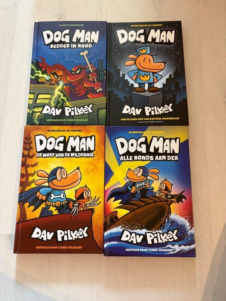 Dog man boeken, Ophalen, Zo goed als nieuw, Dav Pilkey, Fictie algemeen