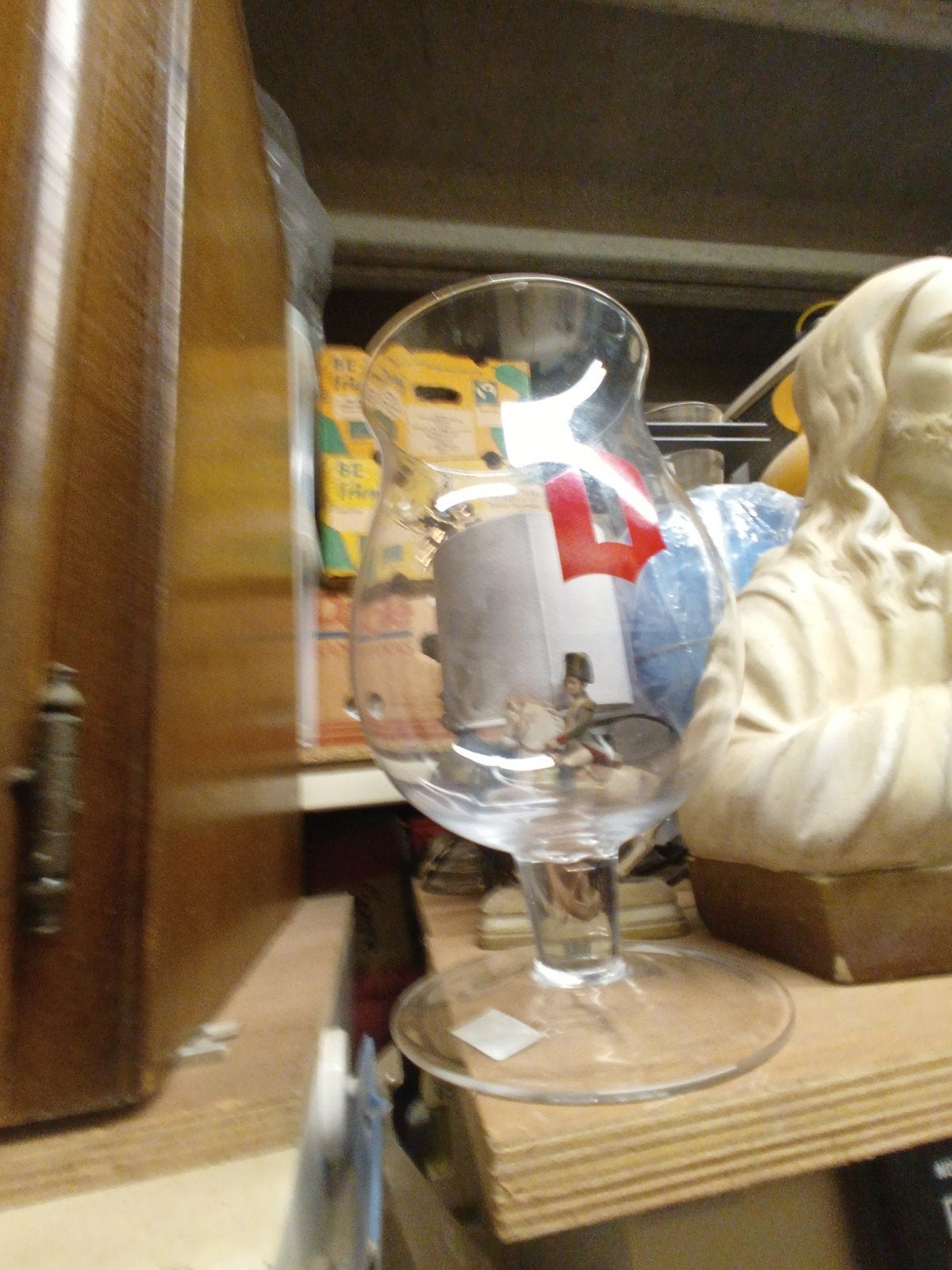 Duvel glas. 3 liter, Ophalen, Zo goed als nieuw, Glas of Glazen, Duvel