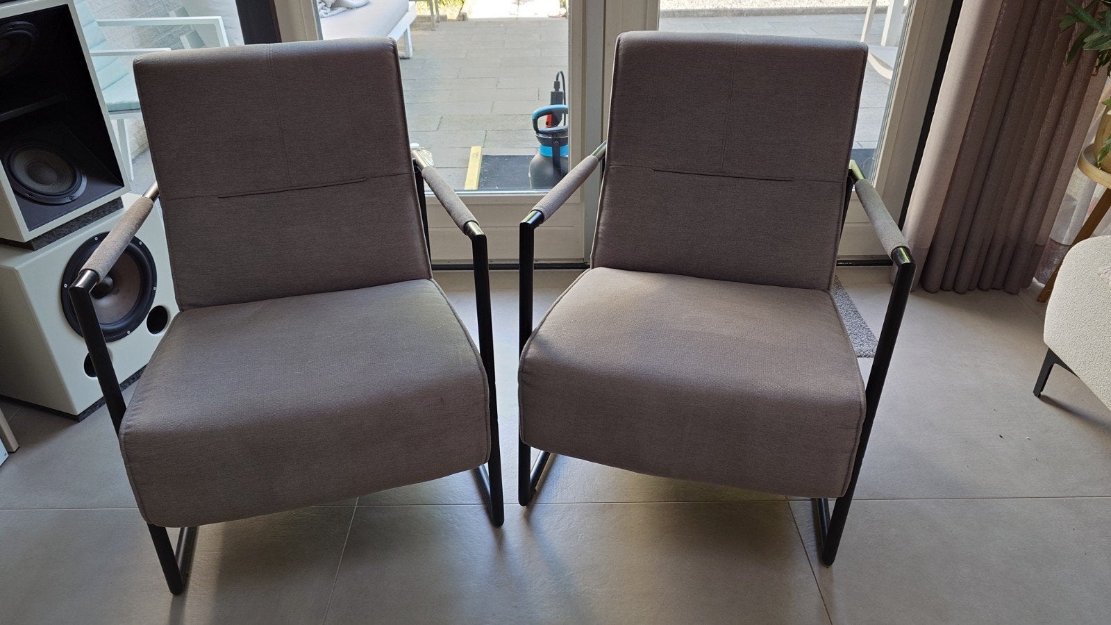 Fauteuils Xooon, Ophalen, Gebruikt, 75 tot 100 cm, Stof