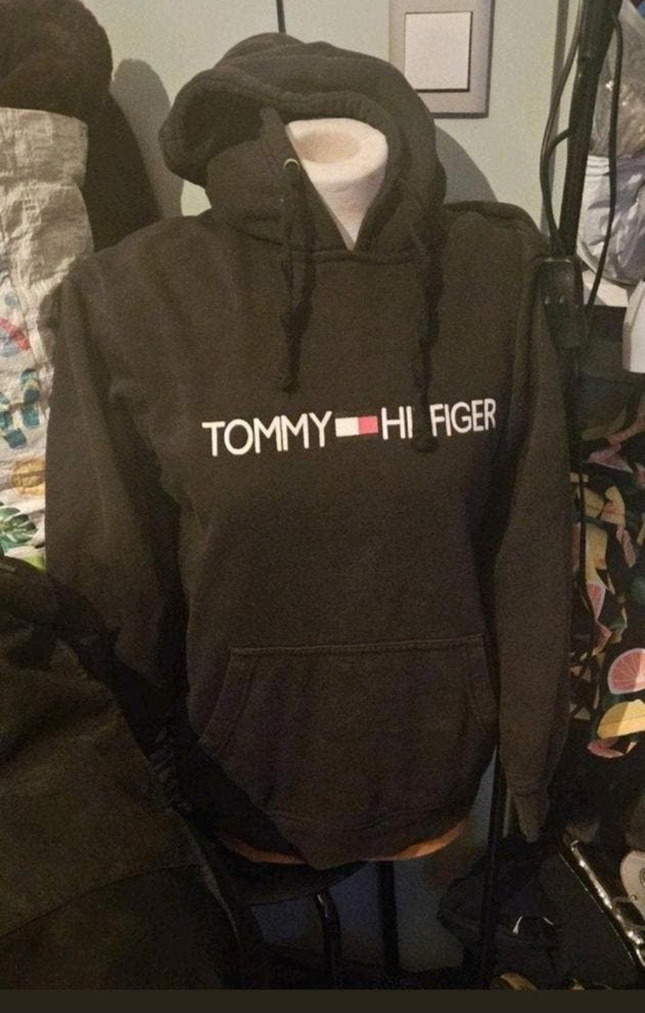 Tommy Hilfiger zwart hoodie, Kleding | Heren, Truien en Vesten, Maat 48/50 (M), Zwart, Tommy Hilfiger, Ophalen of Verzenden