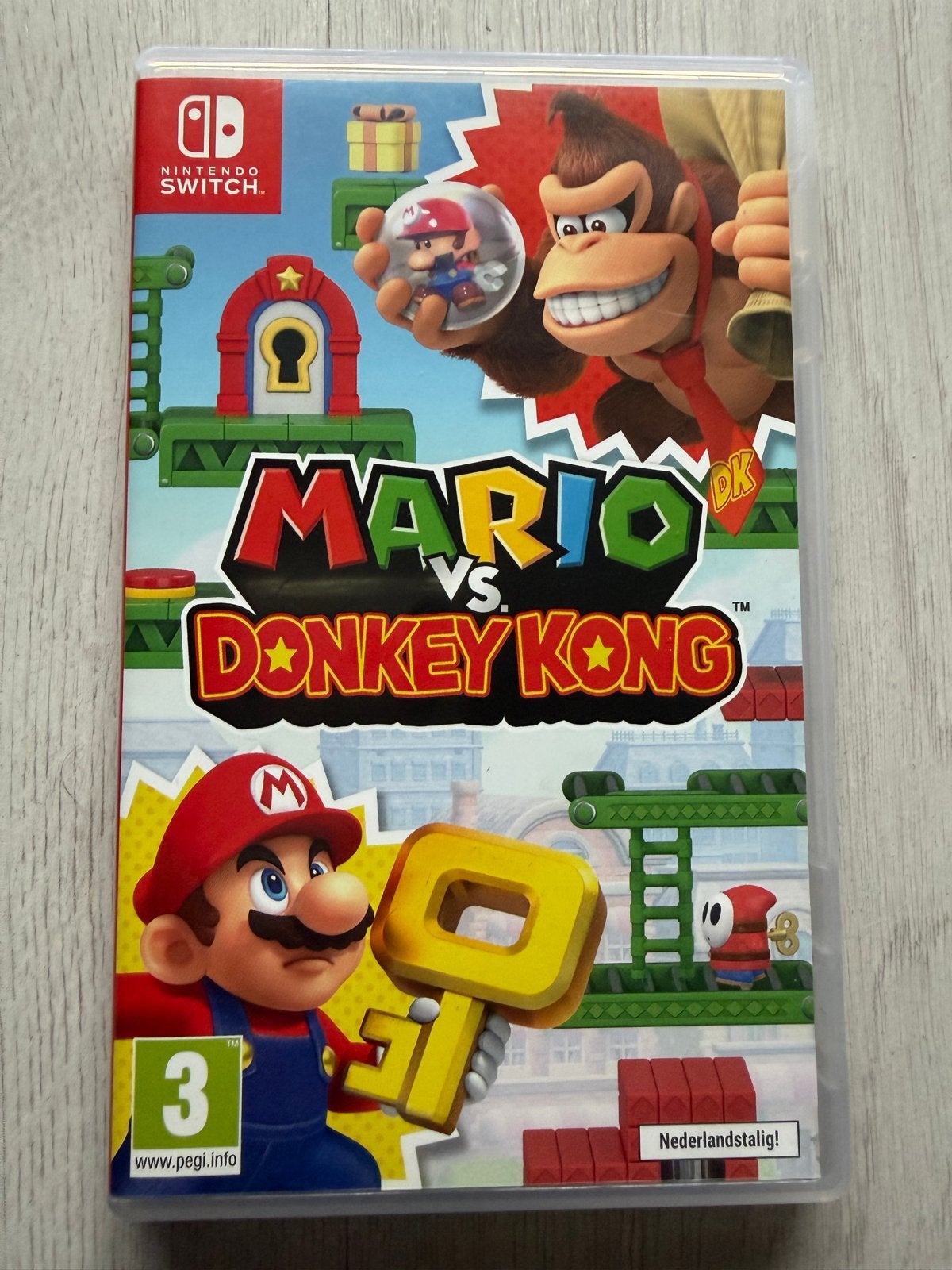 Mario vs. Donkey Kong - Nintendo Switch (Nederlandstalig), Puzzel en Educatief, Verzenden, 1 speler, Zo goed als nieuw