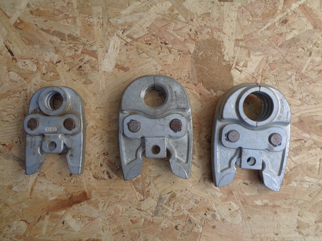 Henco persbekken 32 40 en 50 past op klauke, Doe-het-zelf en Verbouw, Gereedschap | Handgereedschap, Ophalen, Zo goed als nieuw