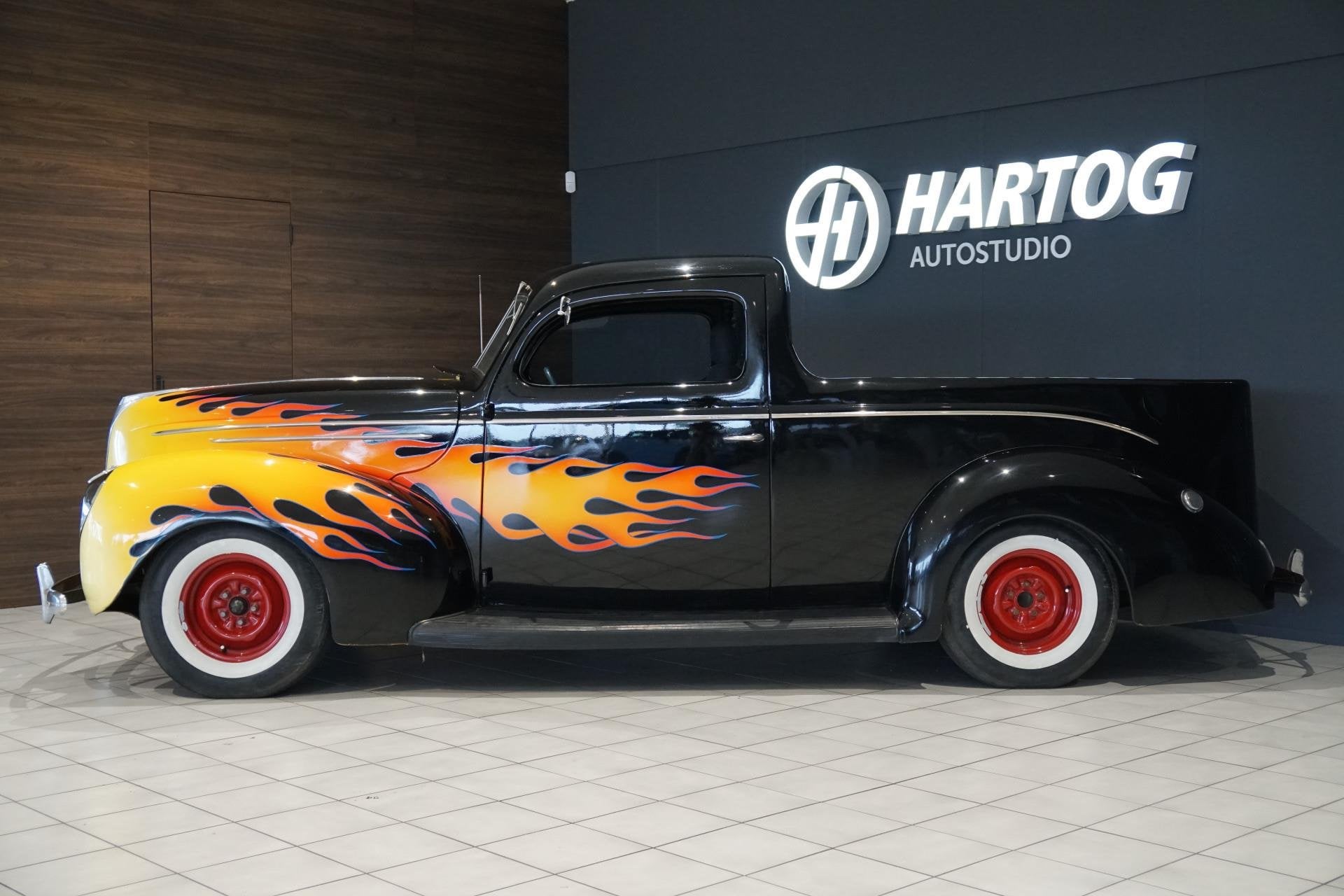 Ford USA De Luxe PICK-UP 1939, Stof, Overige modellen, 4 cilinders, Zwart