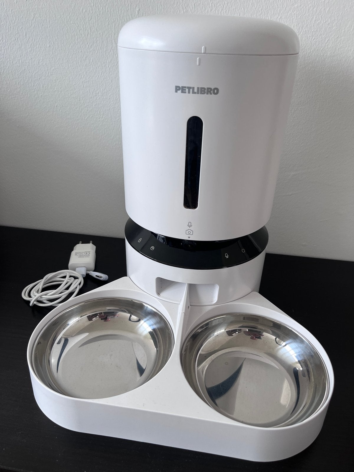 Petlibro Granary duo met camera (automatische voerbak), Ophalen, Automatisch, Zo goed als nieuw