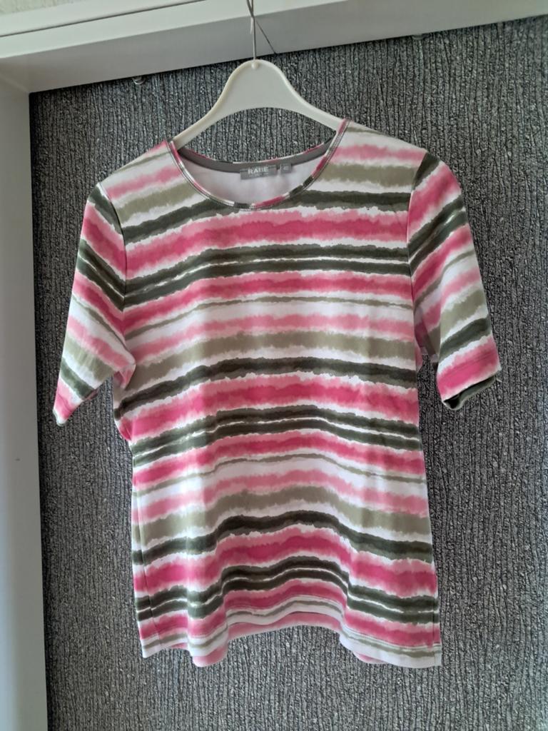 RABE gestreept T-shirt, maat 40, Maat 38/40 (M), Ophalen of Verzenden, Zo goed als nieuw, RABE