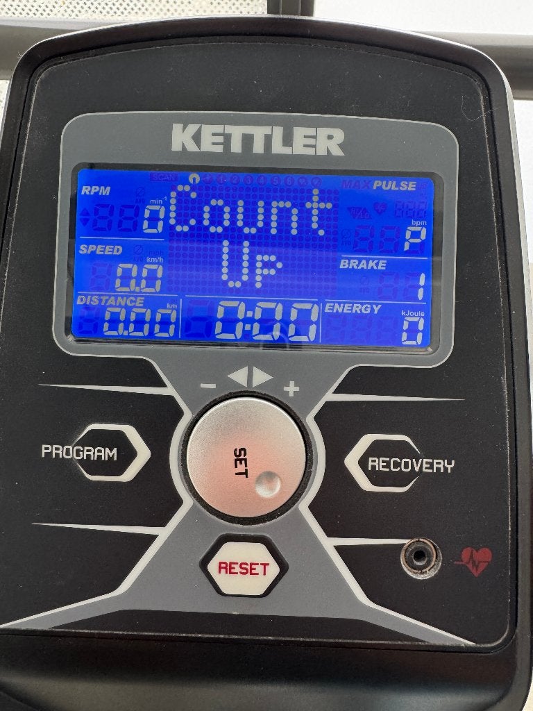 Hometrainer Kettler Giro P, Sport en Fitness, Ophalen, Gebruikt, Metaal, Hometrainer