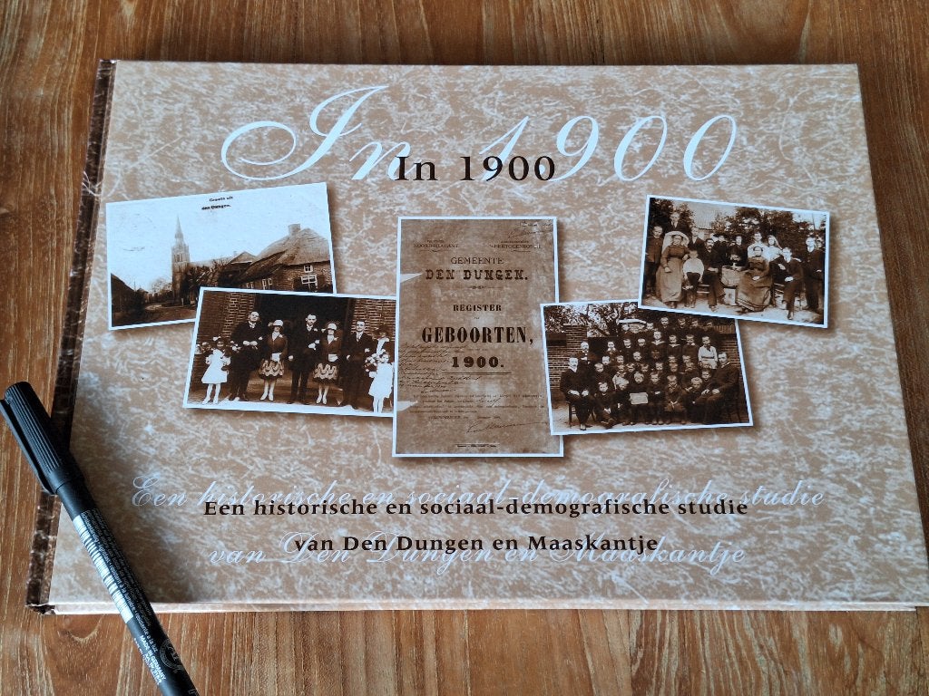 In 1900: Historische studie Den Dungen en Maaskantje, Boeken, Ophalen of Verzenden, Zo goed als nieuw, 20e eeuw of later, Onbekend