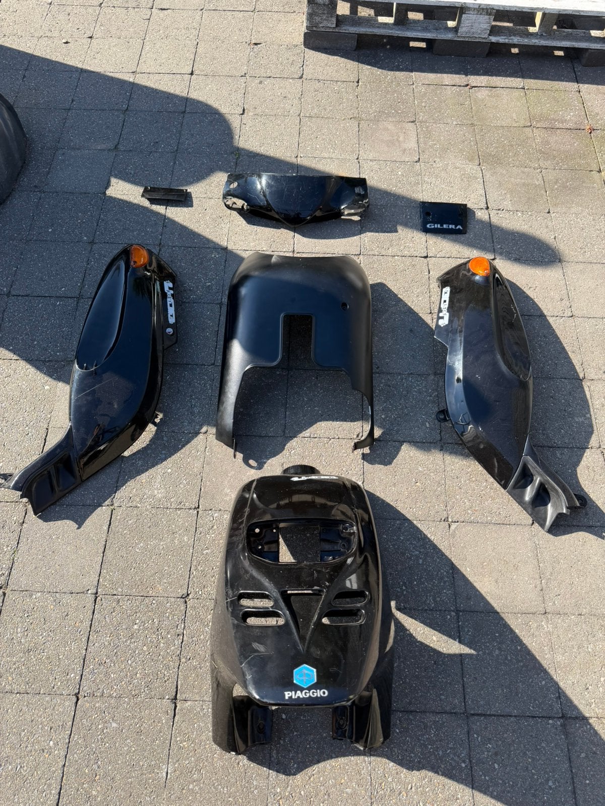 Typhoon kappenset compeelt, Fietsen en Brommers, Scooters | Piaggio, Ophalen, Zo goed als nieuw, Overige modellen