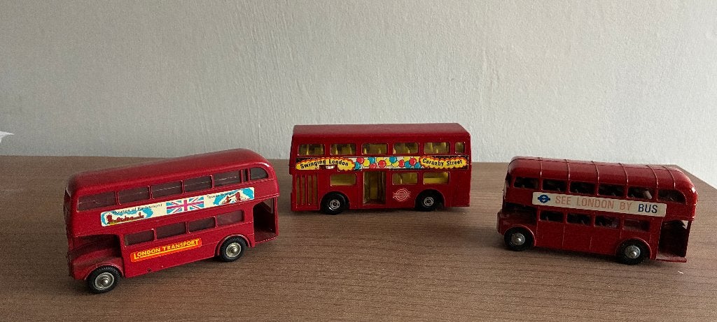 3x Engelse bovendekkers, Ophalen of Verzenden, Zo goed als nieuw, Auto