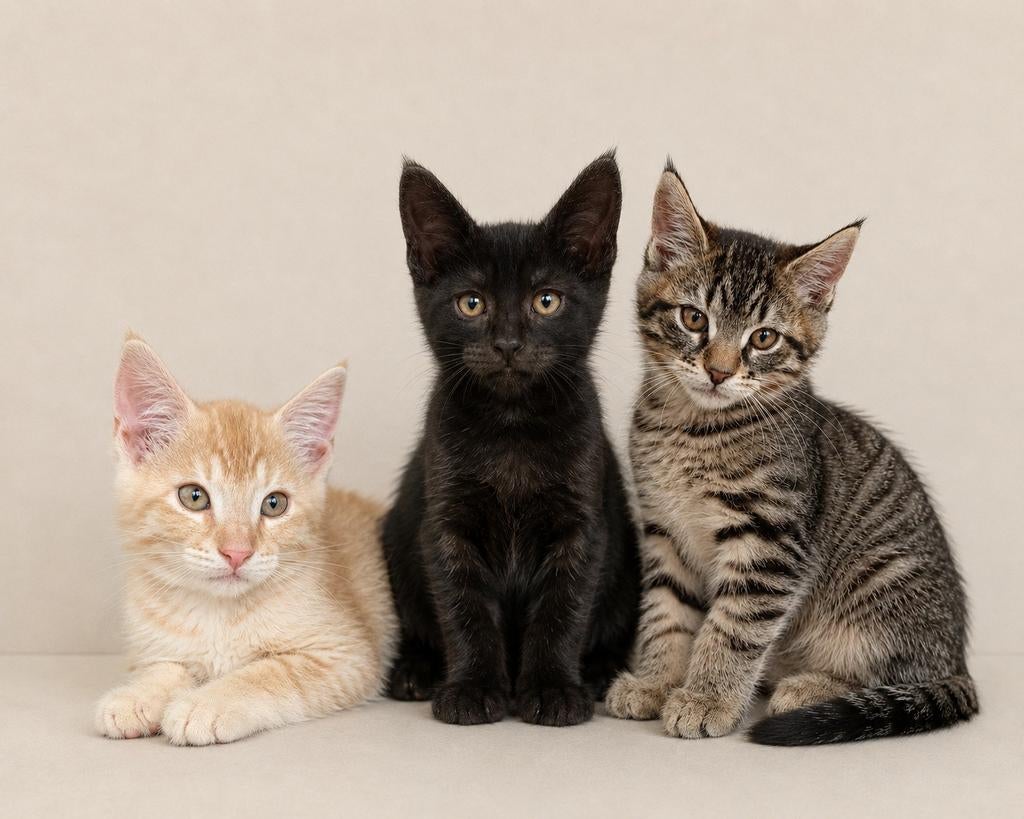 Lieve sociale Maine Coon x Brits korthaar kittens!, Dieren en Toebehoren, Katten en Kittens | Raskatten | Korthaar, Meerdere dieren