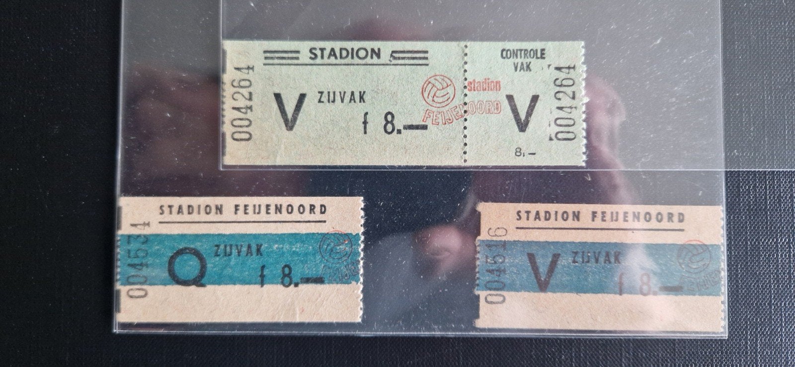 Feyenoord kaartjes tickets gezocht 78/79 - 79/80, Ophalen