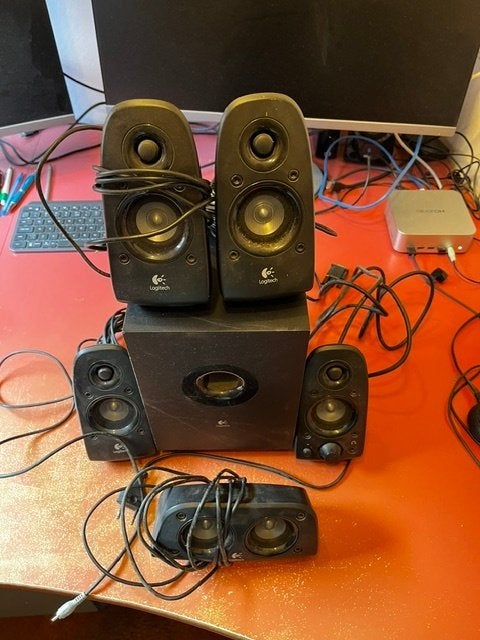 speakers logitech, Ophalen, Gebruikt, Logitech