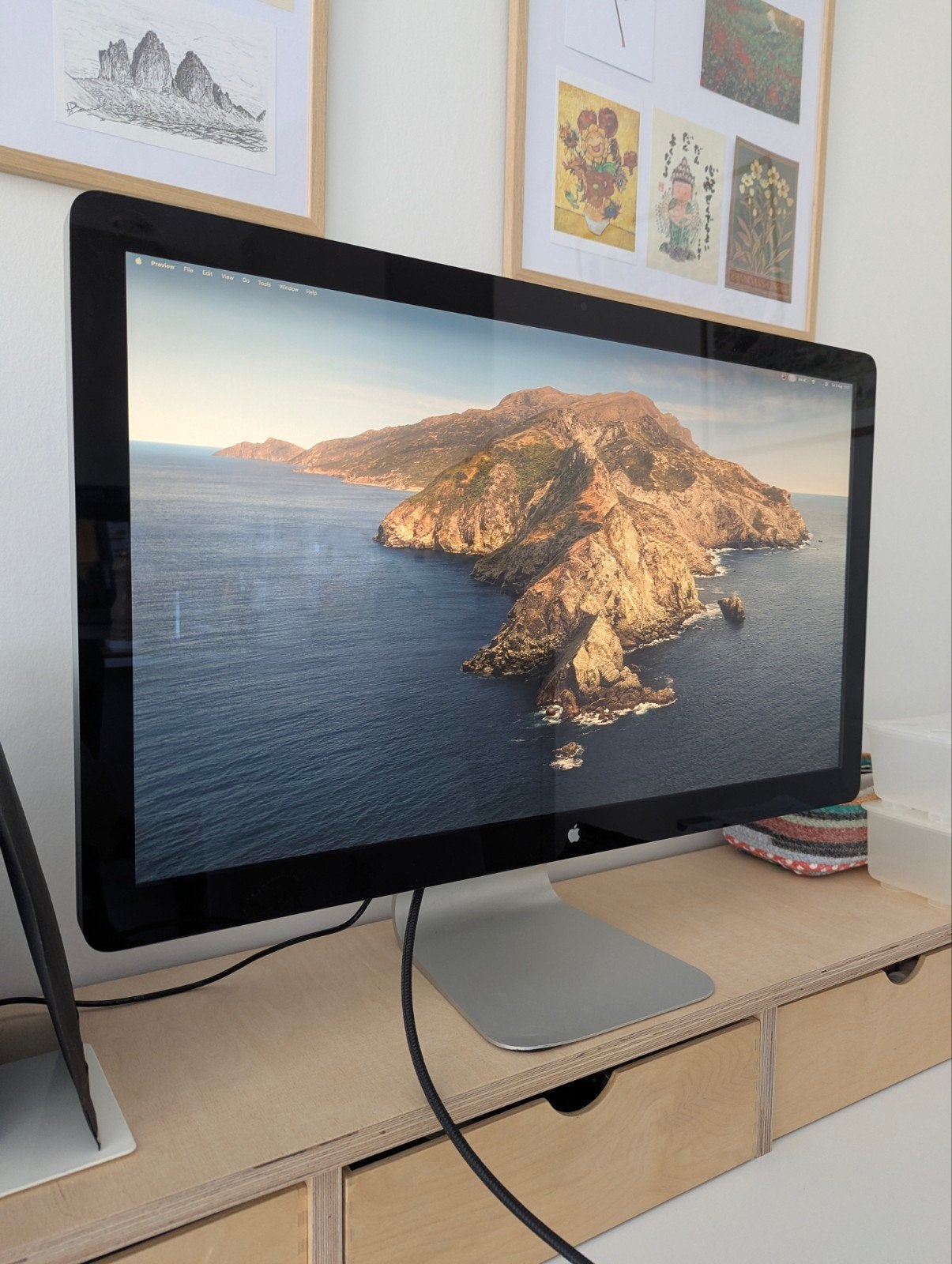 Apple Cinema Display (HDMI), Computers en Software, Monitoren, Ophalen, Ingebouwde speakers, Gebruikt, IPS